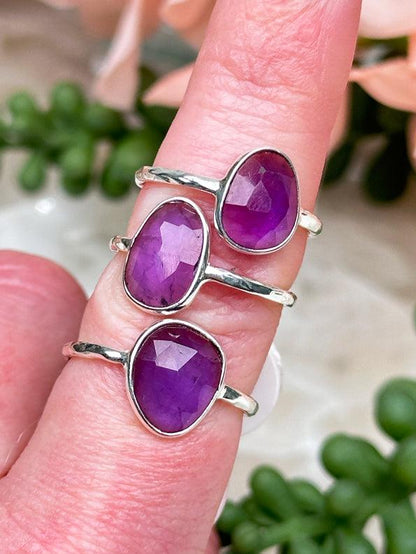 purple-amethyst-sterling-silver-rings
