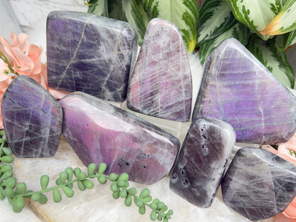 Pink Purple Labradorite