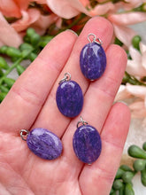 Load image into Gallery: Contempo Crystals - purple-charoite-pendant - Image 4
