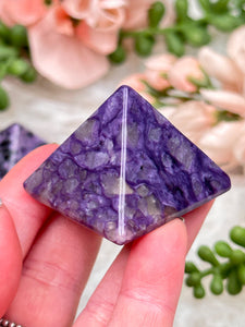Contempo Crystals - purple-charoite-pyramid - Image 8