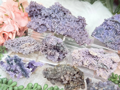 Grape Agate Clusters