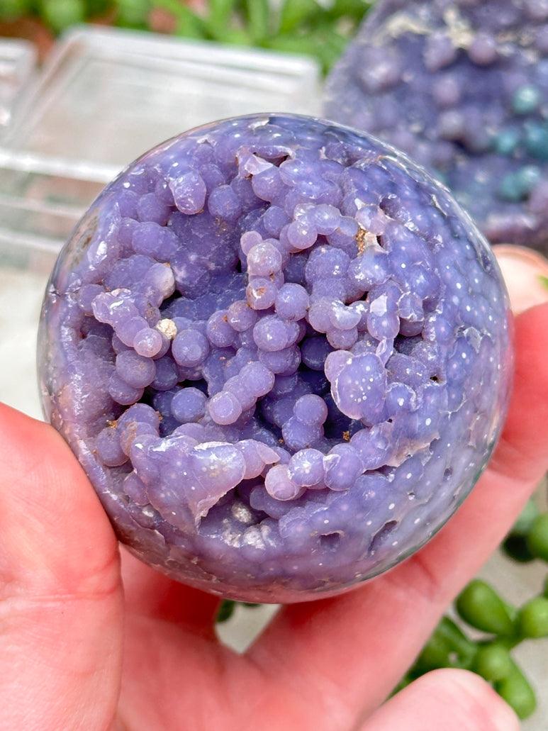 purple-grape-agate-sphere