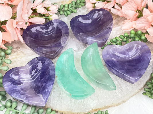 Natural Crystal Worry Stone: Choose Gemstone (Crystal Healing Pocket Stone