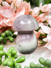 Load image into Gallery: Contempo Crystals - purple-green-polychrome-jasper-mushroom - Image 6