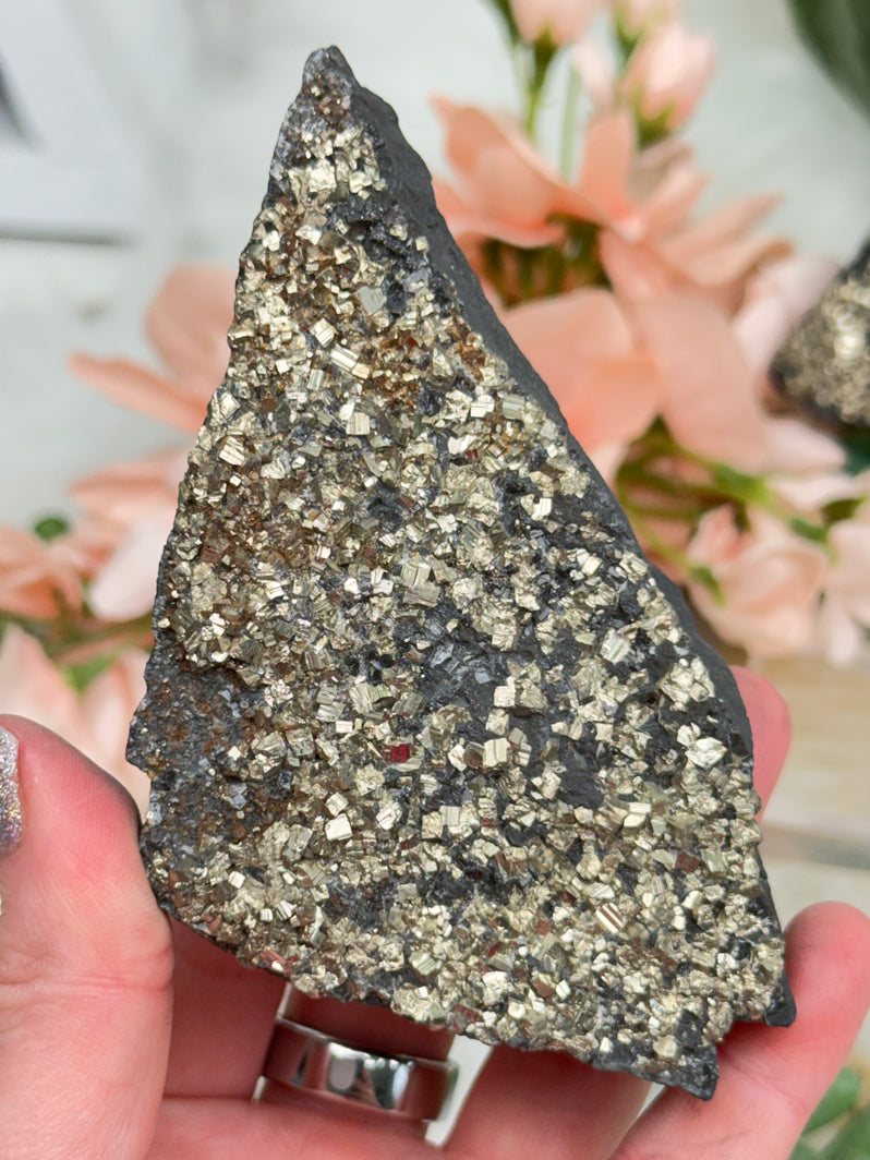 Raw Pyrite Basalt