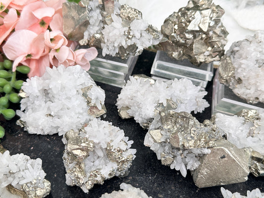 pyrite-white-quartz-clusters-from-peru
