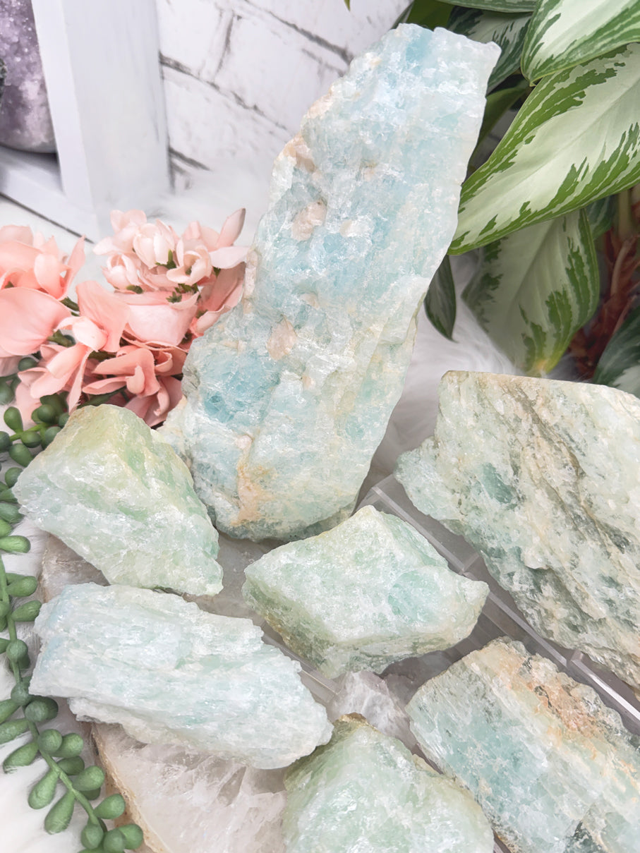 Raw Light Aquamarine
