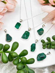 Contempo Crystals - raw-emerald-necklace - Image 12