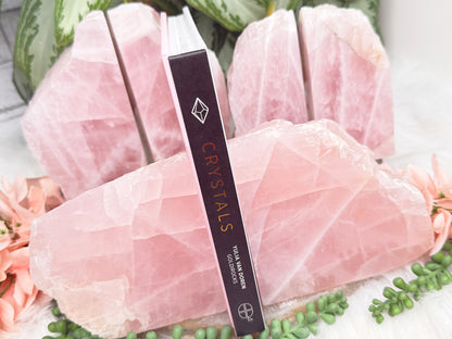 Rose Quartz Bookends