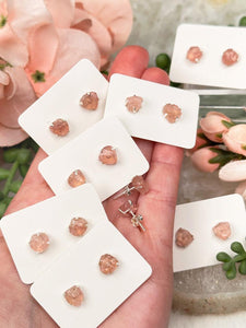 Contempo Crystals - rose-quartz-earrings - Image 7