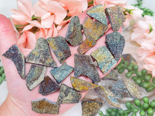 Small Russian Rainbow Pyrite