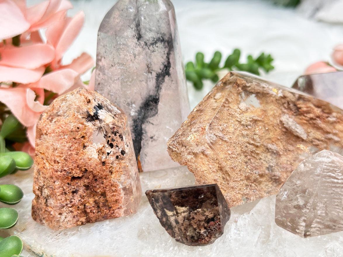 Smoky Quartz Natural Stones, Garden Quartz Crystal, Smoky Quartz Crystal