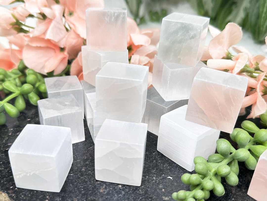 Contempo Crystals - selenite-tv-stone-cubes - Image 1