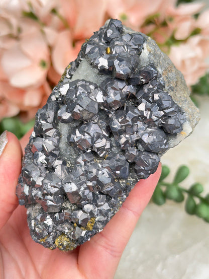 Silver Galena Crystals