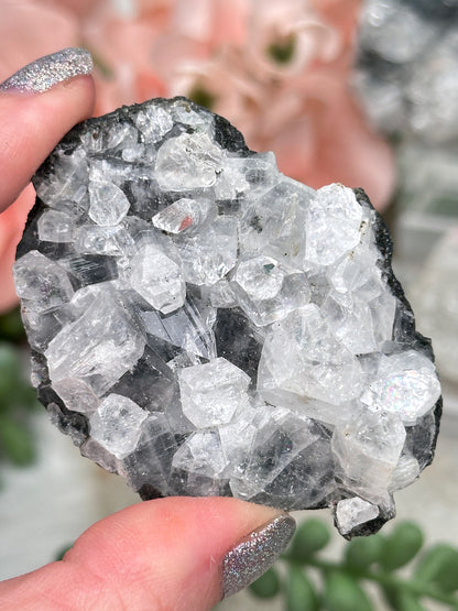 Small Gray White Apophyllite