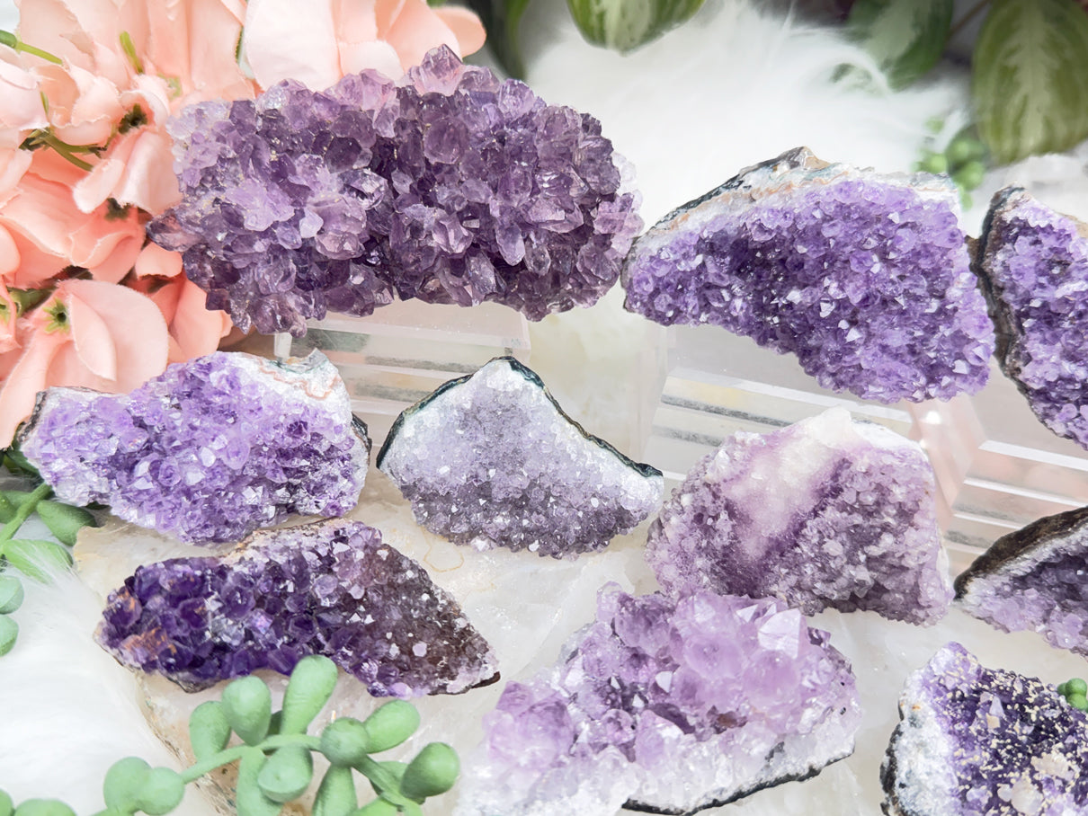 Small Amethyst Clusters