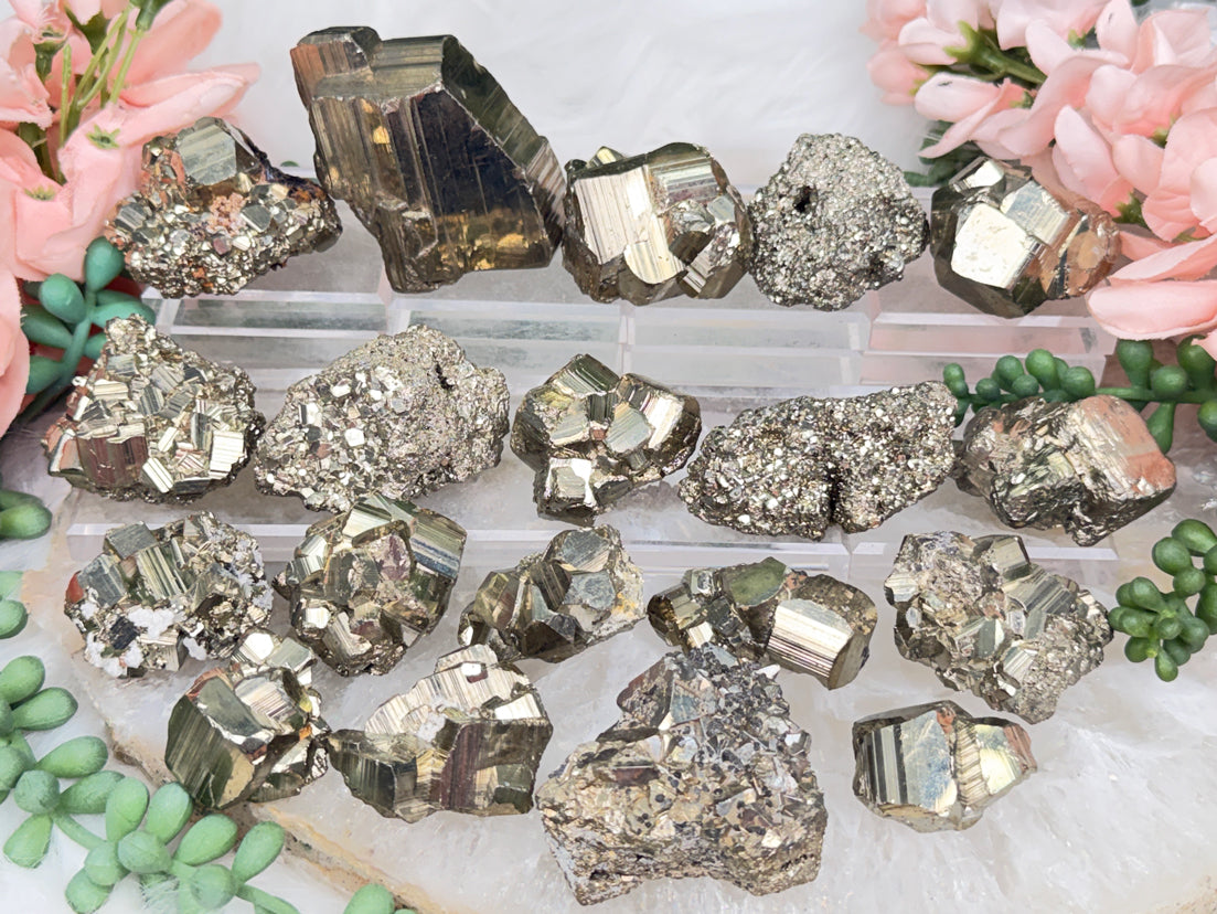 Small Pyrite Clusters