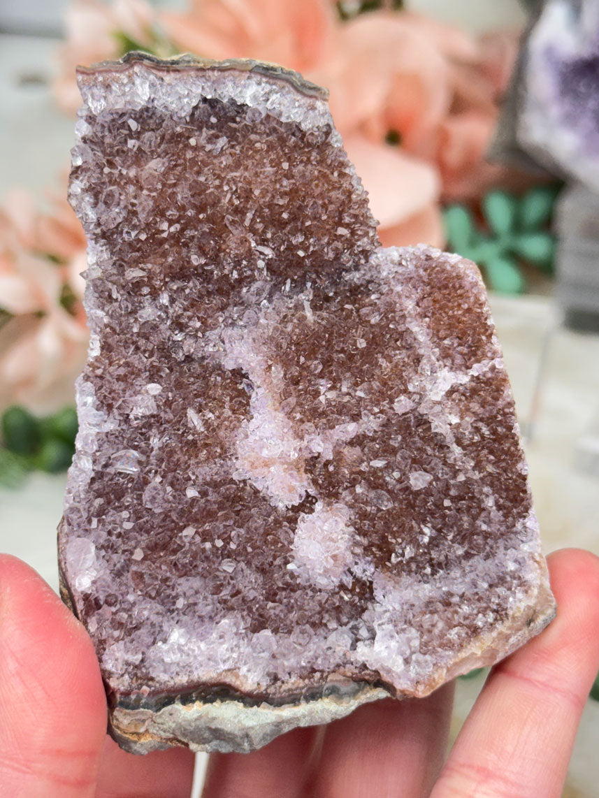 Purple & Red Amethyst Clusters