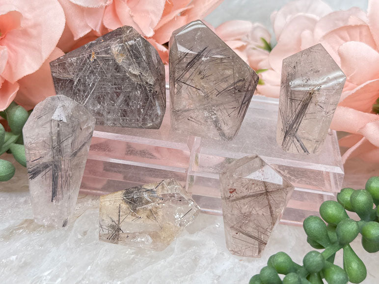 Rutile Quartz Points