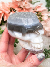 Load image into Gallery: Contempo Crystals -    striped-agate-skull-crystal - Image 5