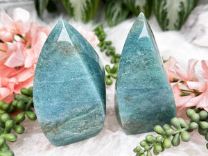 Contempo Crystals - teal-aventurine-flame-crystals - Image 3
