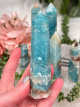 Load image into Gallery: Contempo Crystals - teal-blue-calcite-point - Image 10