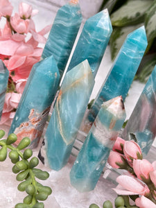 Contempo Crystals - teal-blue-calcite-points - Image 6