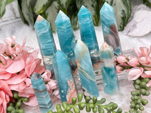 Load image into Gallery: Contempo Crystals - teal-carribean-calcite-points - Image 6