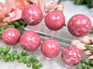 Contempo Crystals - Pink Thulite Spheres - Image 3