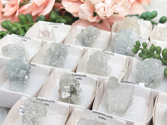 Apophyllite Specimen Box