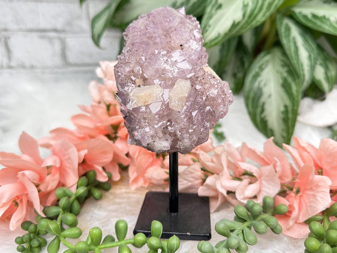 unique-amethyst-calcite-on-stand