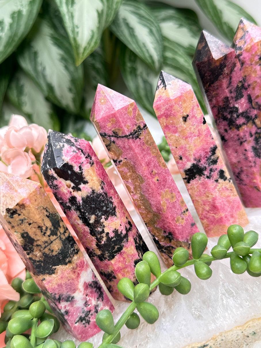 Unique Colored Rhodonite Points For Sale - Choose Exact! – Contempo ...