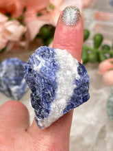 Load image into Gallery: Contempo Crystals - white-blue-sodalite-ring - Image 5