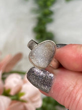 Load image into Gallery: Contempo Crystals - white-druzy-ring - Image 6