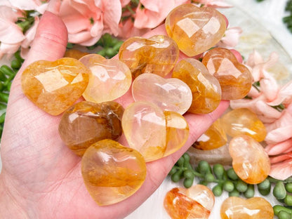 yellow-golden-healer-quartz-hearts