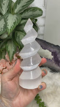 Load image into Gallery: Contempo Crystals - Adorable selenite spiral crystal points in three sizes video - Image 2