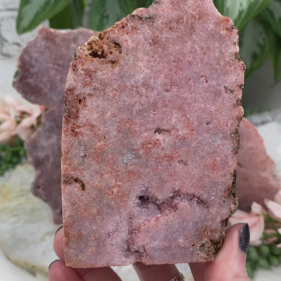 Standing-Pink-Amethyst-Brazil for sale