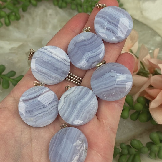 Faceted-Blue-Lace-Agate-Crystal-Pendants-Video