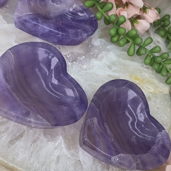 Purple-Fluorite-Heart-Bowls
