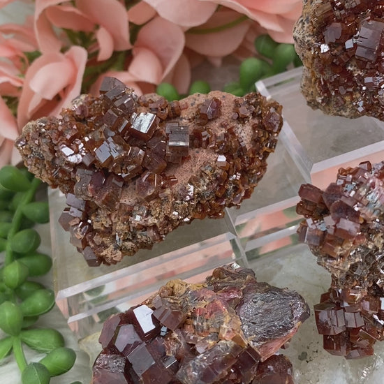 red-orange-vanadinite-clusters