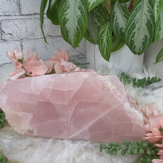 rose-quartz-bookends-for-sale