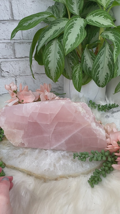 rose-quartz-bookends-for-sale