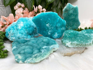 Contempo Crystals - Afghanistan-Blue-Aragonite-Clusters - Image 4