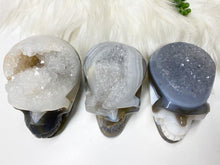Load image into Gallery: Contempo Crystals - Agate Crystal Druzy Skulls - Image 6