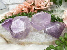 Load image into Gallery: Contempo Crystals - Amethyst-Diamond-Carvings - Image 6