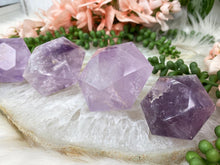 Load image into Gallery: Contempo Crystals - Amethyst-Diamond-Crystal-Carvings - Image 4
