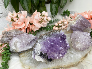 Contempo Crystals - Amethyst-Over-Calcite-Crystals-BRazil - Image 2
