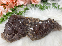 Load image into Gallery: Contempo Crystals - Unique Auralite 23 crystal clusters from Northern Canada. These pieces are beautiful and quite powerful in crystal world. They are mostly made up of amethyst, citrine, and green quartz, but are also mixed with a wide variety of other minerals. - Image 3
