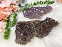 Load image into Gallery: Contempo Crystals - Unique Auralite 23 crystal clusters from Northern Canada. These pieces are beautiful and quite powerful in crystal world. They are mostly made up of amethyst, citrine, and green quartz, but are also mixed with a wide variety of other minerals. - Image 6