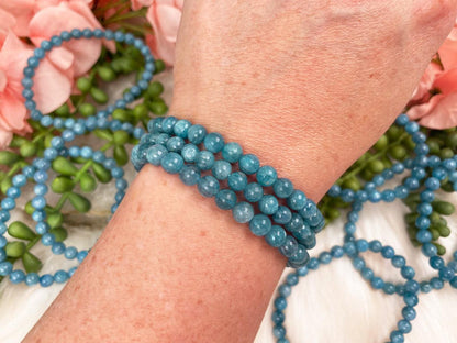 Beaded-Blue-Kyanite-Bracelet